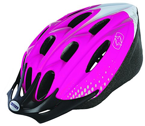 Oxford Femme F15 Hurricane Casque, Femme, F15 Hurricane, Rose/Blanc