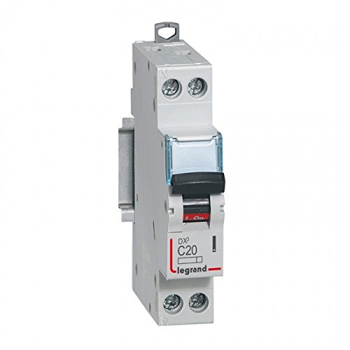 Legrand prot. DX3 tertiaire – magnetotermico DX3 6/10KA pôles + N C10 1 module