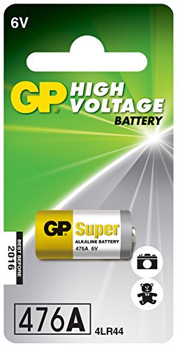 GP AVL402 HIGH VOLTAGE 4LR44 6V ALKALINE BATTERIES (1 PACK)