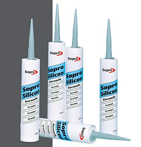 12x Sopro KeramikSilicon 310ml Anthrazit