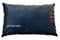 Dicker, schwarzer Kissenbezug aus echtem Leder, dekorativ für Sofakissen, schwarzer Leder-Kissenbezug, einfarbig, 30,5 x 50,8 cm