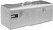 MSW Alubox Werkzeugkasten ATB-575 Deichselbox 31 L Transportbox Metallbox mit Deckel Werkzeugkoffer Riffelblech 57,5 x 24,5 x 22 cm Aluminiumbox