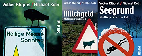 Allgäukrimis: Kommissar Kluftinger Milchgeld, Erntedank und Seegrund drei Fälle ( Band 1, 2 und 3) im Geschenk Set von Volker Klüpfel