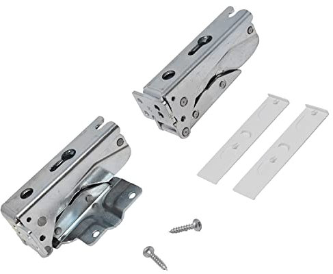 sparefixd Top & Bottom Door Hinge Kit to Fit Bosch Fridge & Freezer
