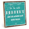 TypeStoff Holzschild mit Spruch – nicht perfekt – im Vintage-Look mit Zitat als Geschenk und Dekoration zum Thema OK, Selbstwert und Zufriedenheit - HS-00701