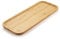 Bandeja de Baño de Bambú, Bandeja Perfumes Velas Rectangular, Bandeja Decorativa, Tabla de Madera para Servir, 36 x 15 x 2 cm