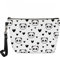 Kuiaobaty Trousse de toilette en cuir pour femme - Trousse de toilette de voyage pour fille - Trousse de maquillage tendance, Adorable panda en forme de cœurs, Organiseur de sac