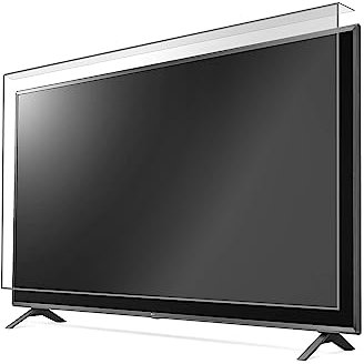 bestoclass 43 TV-Bildschirmschutz | Ultraklarer, stoßfester TV-Bildschirmschoner | Kratz- und flüssigkeitsgeschützter fernseher Displayschutz