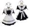 CarolynDesign Japanisches Anime Sissy Maid Dress Anime French Maid Schürze Kostümset