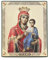 NKlaus Gottesmutter Von Iviron Holz Ikone 10x12cm christlich orthodox 13928