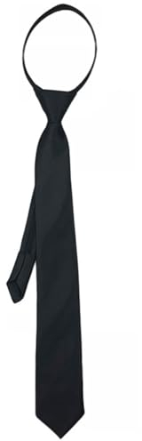 EODKSE Corbata pre-Atada para Niños y Niñas - Escolar Ajustable de Satén Liso A