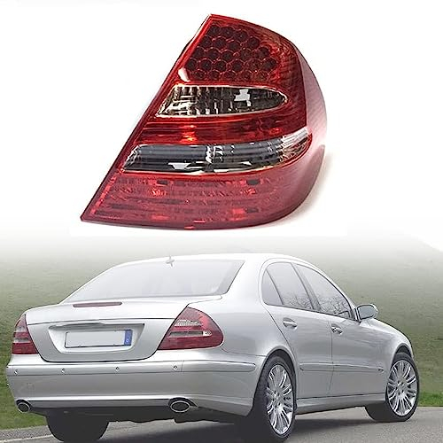 BYBEST Rücklicht Heckleuchte Rückleuchte für W211 2002 2003 2004 2005 2006, Auto Heckklappe Rückleuchten Linke Rechte Rücklichter Gehäuse, LED- Right