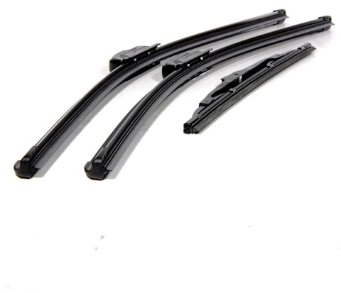 REIJAX Auto Scheibenwischer Set für Seat Ateca 2016-2023 SUV, 26 18 11, Frontscheibe Wischerblätter vorne Hinten Scheibenwischerblätter Ersatzwischblätter Auto Zubehör