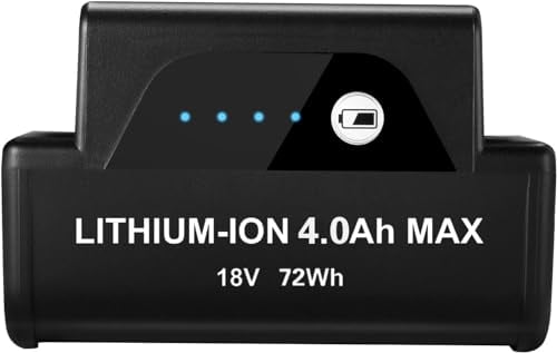 Geelink 4,0 Ah Lithium-Ionen-Akku Ersatz für Vax One PWR 18 V BV25040 BV15030 BH15260PC BH25040 schnurlose Staubsauger, Hardfloor Cleane