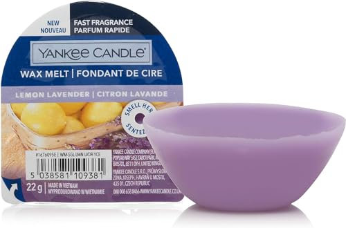 cialde di cera profumate Wax Melt | Lavanda al limone | Durata della fragranza: fino a 8 ore (SET 2 PEZZI)