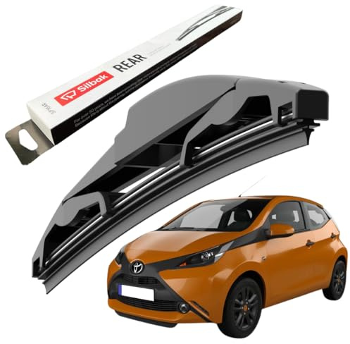 Silbak Rear Windscreen Wiper, fits for TOYOTA AYGO (2014 ONWARDS) Rear Wiper Blade, 300mm
