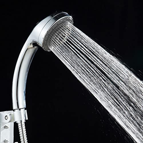 LLMTYO Pommeau de Douche Haute Pression avec Tuyau en Acier Inoxydable, Pomme de Douche à Main pour Massage, Spa, arroseur de pressurisation par pulvérisation, 7 réglages de pulvérisation réglables