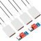 Youmile 4 pcs PTC Heating Element Heating plate electric heating core constant temperature heating plate AC/DC 5V/70℃/1.2-2W Aluminum shell with PD/QC adjustable voltage decoy module