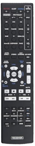 AXD7690 Ersatzfernbedienung für Pioneer AV Receiver VSX323K VSX-1122-K VSX-922-K VSX-523-K VSX-822-K VSX423 VSX-421-K VSX-322-K VSX-522-K