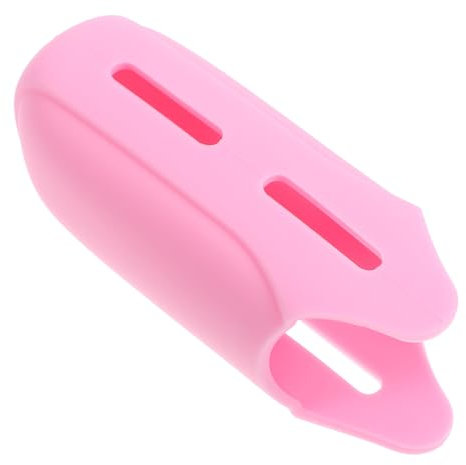 Generic Heat Resistant Silicone Sleeve for Curling Irons and Hair Straighteners Insulated Protector Cover for Safe Storage Hair Tool Holder Stylish Grey