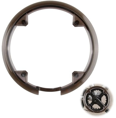 Couvercle De Pédalier Protection Pour 42 Dents, 4 Trous Vélo Chaîne Garde De Roue Couvercle De Pédalier En Plastique, Garde-Chaîne Protéger Couvrir Pour Vtt Disque De Protection De Chaîne(Noir)