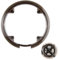 RJLLKD Universal 4 Holes Bicycle Sprocket Cover for 42 Zähne, Kunststoff Bicycle Chain Guard Ring Kettenschutz Fahrrad Zoll Bike Chainring Protection Kettenschutzscheibe für Mountain Bike(Black)