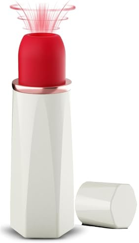 Lippenstift Vibrator für Frauen – Klitorisstimulator mit Saug- & Vibrationsfunktion, leise & wasserdicht – Intimspielzeug für diskrete Lust