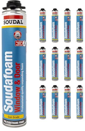Soadal Soudafoam Window & Door (Gun Grade) - 12 Pack