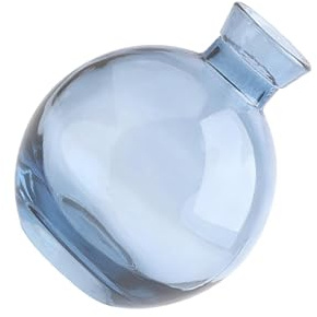 ALCXAZS Decorate Living Room Modern Vase Planter Flower Arrangements And Branches Home DecorationPerfect For Coffee Table Silk, Blue, 8.8cm