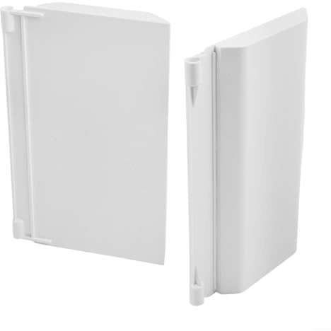 Skimmer S20 85001500 Lot de 2 volets en plastique pour piscine pour améliorer le débit d'eau et maintenir un environnement de natation propre