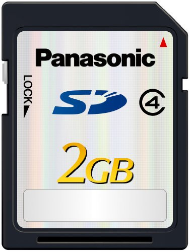 Panasonic Sd Memory Card 2Gb Sdhc Class 4