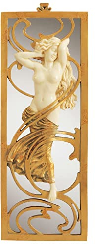 Design Toscano Pariser Salon, Art Nouveau Spiegel