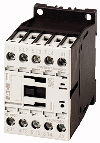 Eaton DILM Schütz 220V ac/dc, 230 V ac/dc-Spule, 3-polig / 22 A 4.5 kW 1 Schließer Umkehrend 1-Hilfskontakte