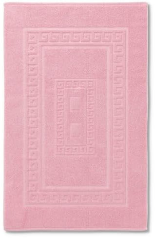 CASA TESSILE Tappetino da bagno in spugna 60 x 120 cm Torino - Rosa