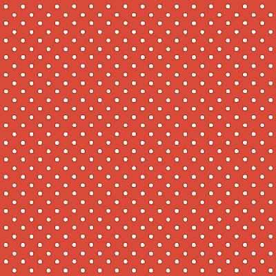 20 Servietten DOT - Punkte - Paprika rot - broste Copenhagen