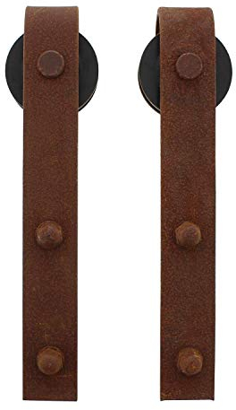 INTERSTEEL - 2-teiliges Laufrollen-Set Basic Antik - Schiebetürrollen für Schiebetüren, Innentüren und Wandschränke - 290 mm