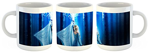Unified Distribution ELSA Once Upon A Time - Tasse mit Motiv Bedruckt, 300ml C-Henkel. Tolles Geschenk für Büro, Küche, Geburtstag, Ihre Neue Lieblingstasse zum Frühstück