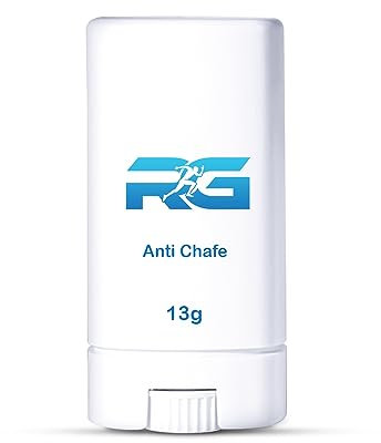 RG Anti Chafe Balm Stick 13g - Ultimativer Hautschutz gegen Scheuern & Blasen | Ideal zum Laufen, Radfahren, Wandern | Schweiß- und wasserabweisend | Nicht fettend
