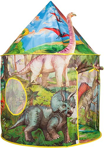 Benebomo Kinderspielzelt Dinosaurier, Drachen Kinderzelt, Zelt kinderzimmer Dino, spielzelt Kinder,kinderzelt draußen,Kinderspielhaus mit Tragetasche, Geschenk für Jungen