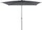 JJA Parasol Mat Central 2x3 m Loompa Ardoise 165528A