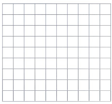 Gabionen Gitter 10 x 10 cm Maschenweite (100 x 90 cm)