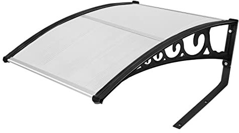 Aufun Mähroboter Garage Dach Carport für Rasenmäher Roboter, 103 x 51 x 7.5 cm Rasenmäher Automower Mähroboter Carport Schutzhülle, aus Polycarbonat, Schutz vor Regen, Hagel und UV-Strahlen