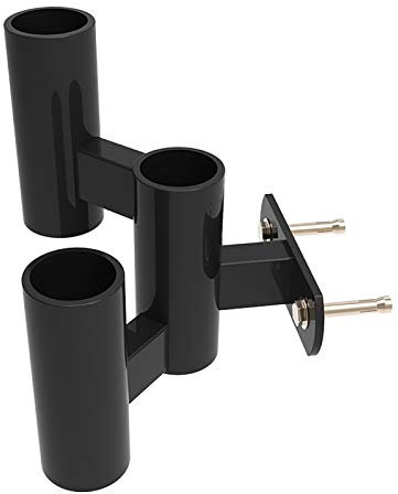 CSBH Robuster vertikaler Langhantelhalter Wand-Langhantel-Aufhänger, Garagen-Gym-Bar-Wandregal, vertikales Langhantel-Halterungs-Rack for 2-Zoll-Olympiastangen, schwarz pulverbeschichtet (Size : H2)