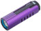 IMALENT LD70 High Performance Mini Torch 4000 lumens, Pocket LED Torch with OLED Display, Brightest Small EDC Flashlight with 6 Bightness Levels for Dog Walking and Fishing (Deep Purple)