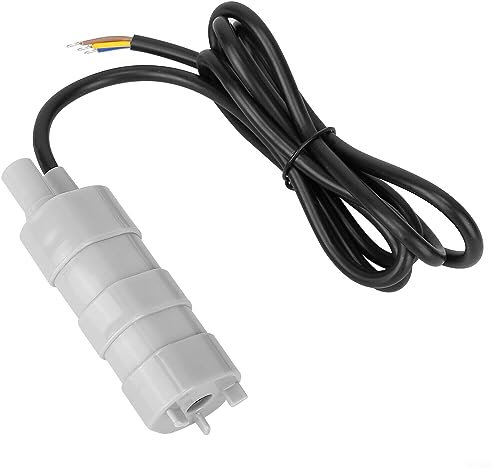 DC 12V Submersible Water Pump, 1000L/H High Flow Pumps ABS Submersible Water Pump for Garden Sprinklers Lawn Motorhome Pond