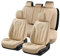 Coverado Autositzbezüge Sitzbezüge Vorne und Hinten 5 Stück, Premium Autositzbezüge komplettes Set,Wasserdichtes Autositzkissen,Universal Fit für die meisten Limousinen SUV Pick-up Truck B8839 Seat