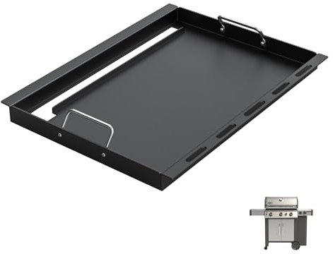 6788 Grillplatte für Weber Genesis II 300 Series Grill, Full Size Griddle Inserts, Flat Top Grill Griddles Plate for Weber GS4 Genesis II E310 E315 E325 E330 E335 S310 S335, Replace for 6788