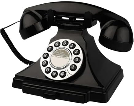 Colcolo Audio Gästebuch, Telefonrecorder, Sprachrecorder, Telefonaufzeichnung von Audionachrichten, Audio-Gästebuch für Verlobungen, Büroschreibtisch, Schwarz