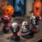 Nexoria Silikonformen Gießformen, Silikonform Totenkopf Kerzenformen zum Gießen Giessformen Silikon Halloween Totenkopf Kerzenform Epoxidharz Totenkopf Gips zum Gießen für Halloween Deko (ABCD)