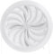 Vent Systems Griglia di ventilazione regolabile da 100 mm a 150 mm, in plastica bianca, richiudibile, con protezione dagli insetti, griglia scorrevole per esterni, interni, casetta da giardino, bagno